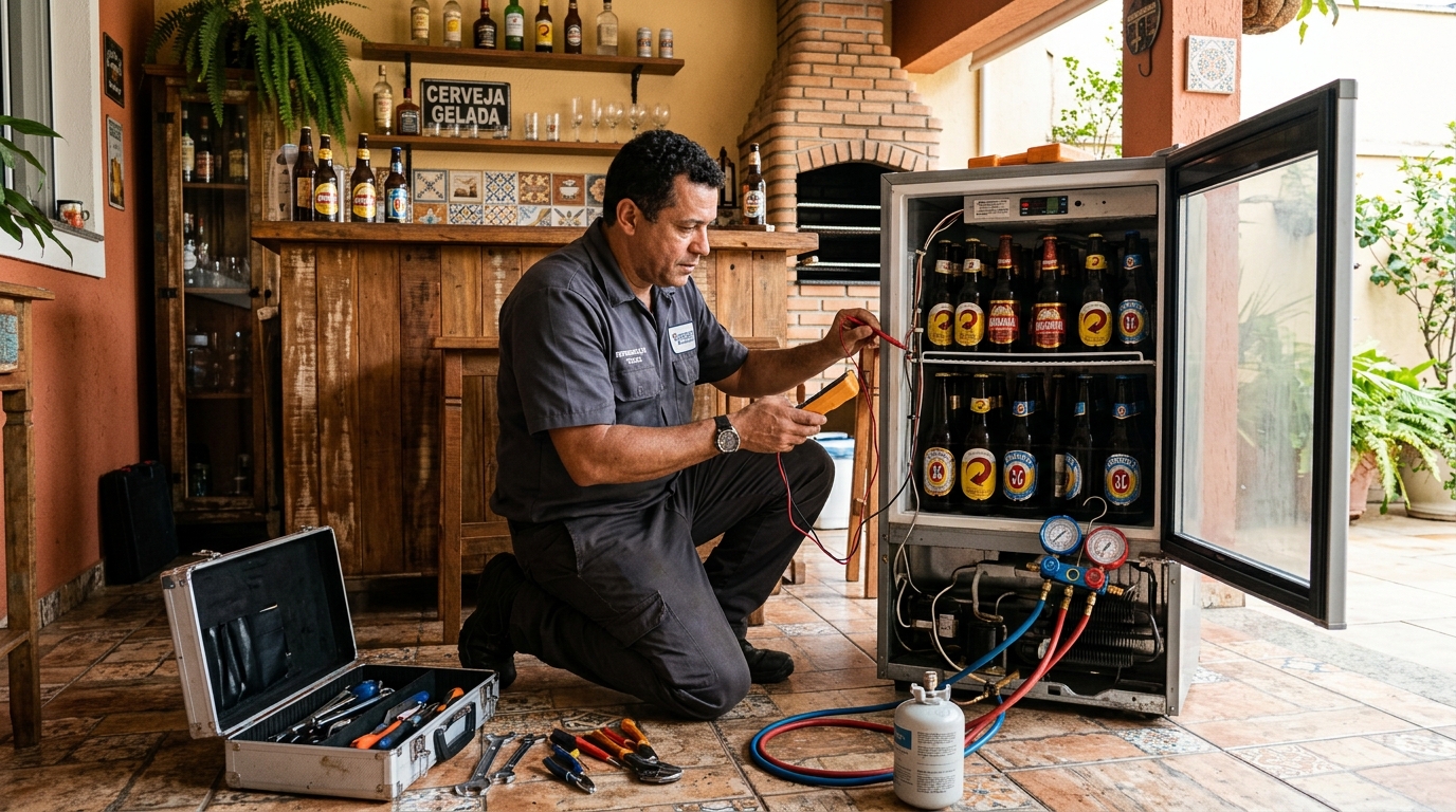 Assistência para Cervejeira Comercial em Aparecida de Goiânia‑GO