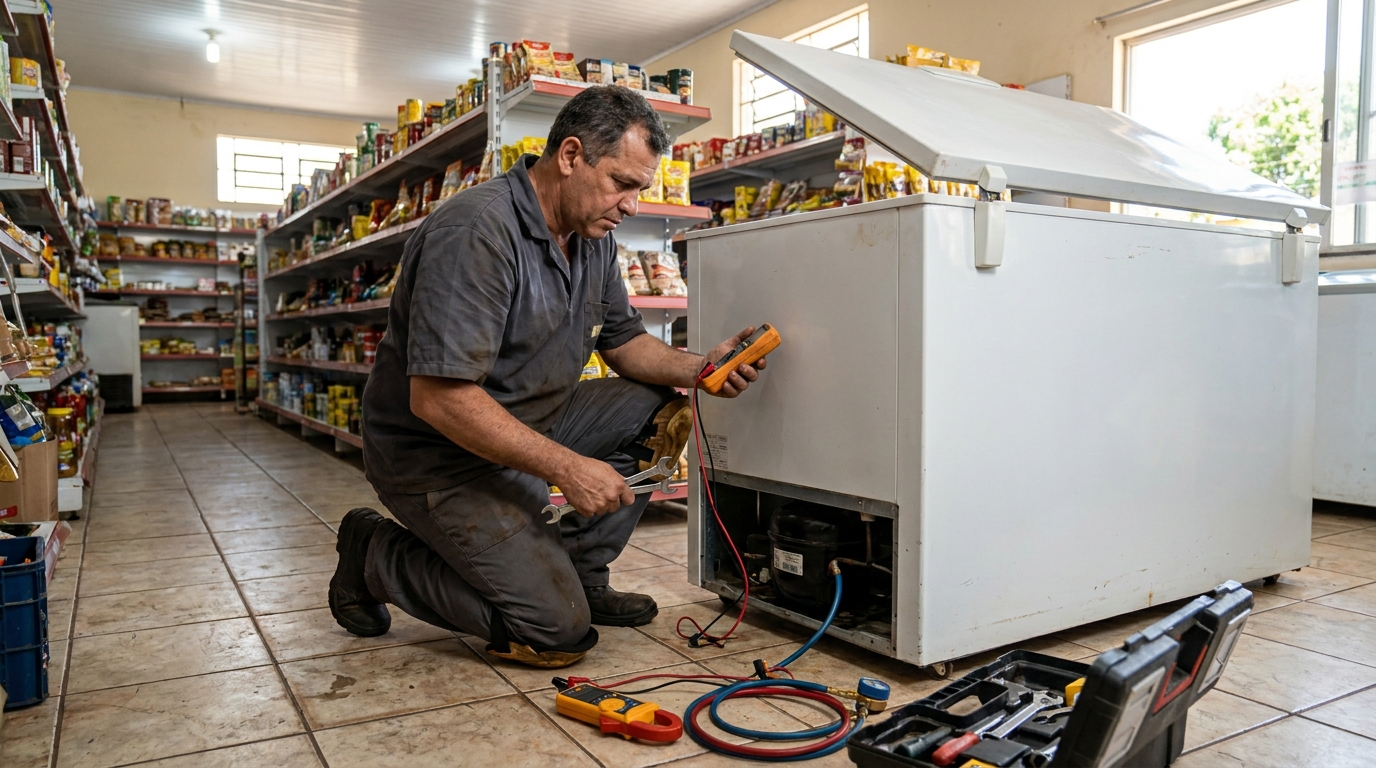 Manutenção em Motor Ventilador em Aparecida de Goiânia‑GO